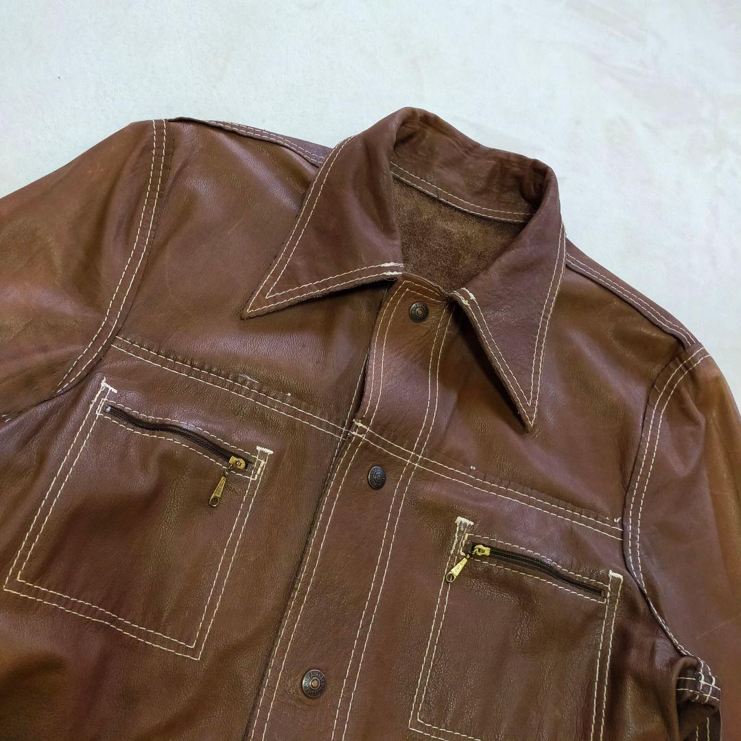 状態◎ 70S リーバイス ビッグE スエード サファリジャケット