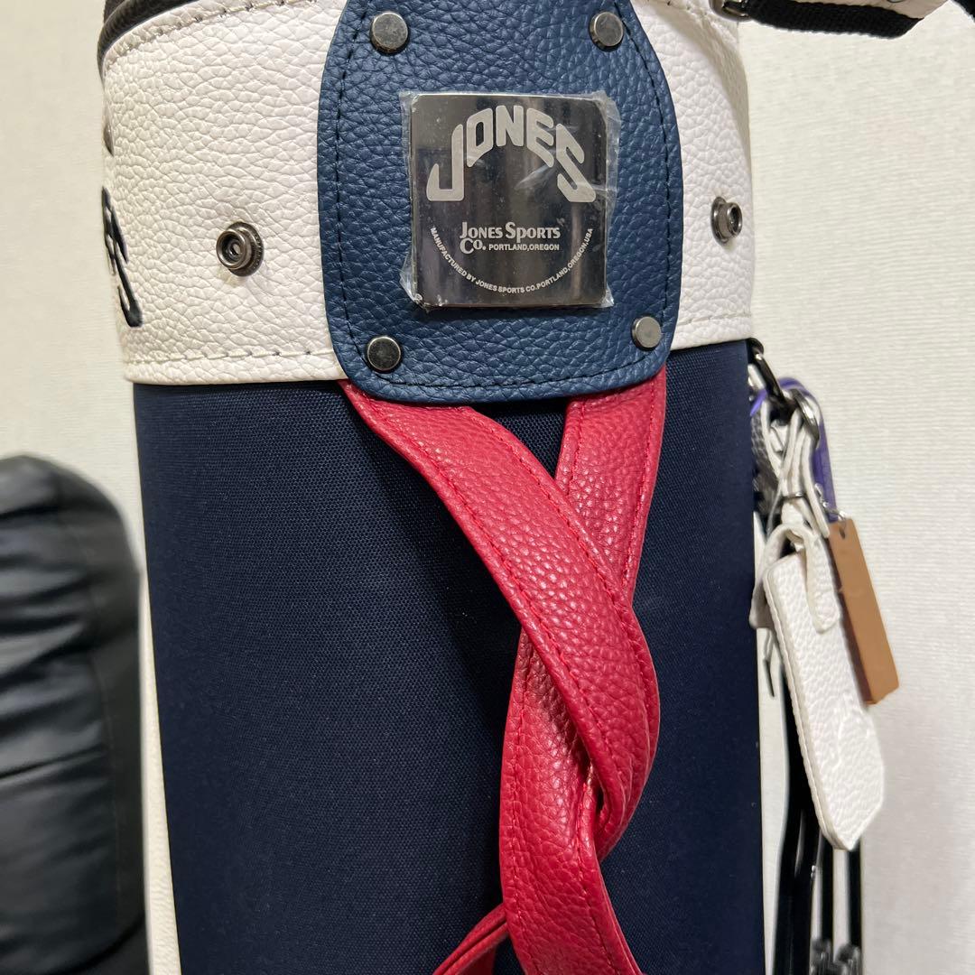 JONES　トリコロールカラーゴルフバッグ