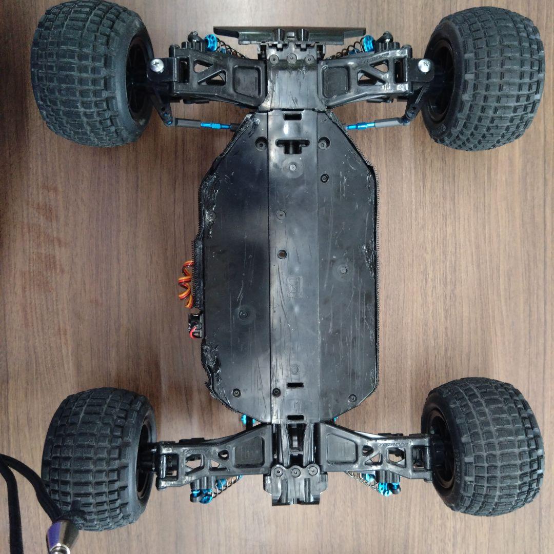 【RIO】 RCカー ボディ レッド カーボンファイバー風