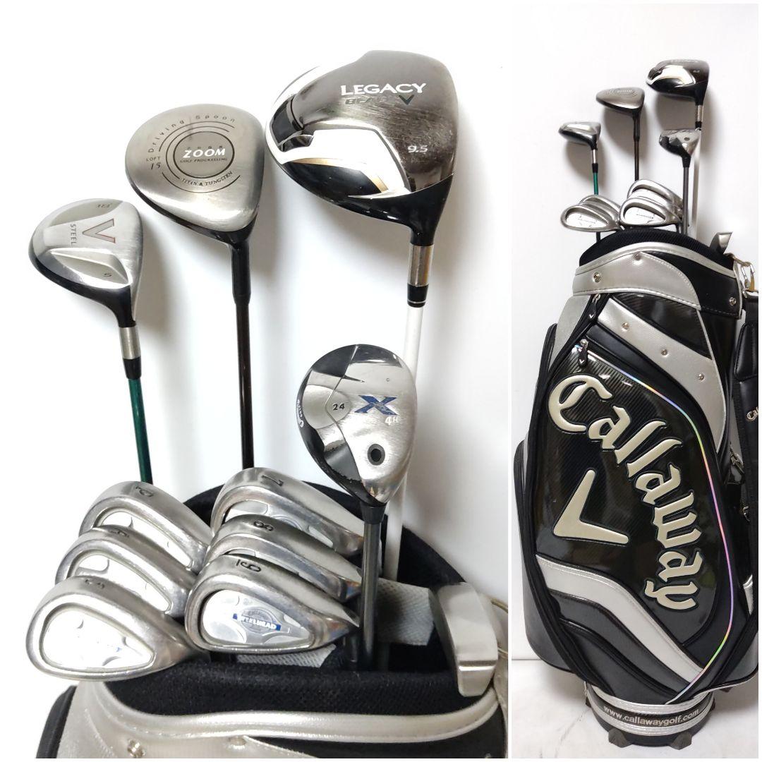 激安‼️】キャロウェイ メンズ右利き ゴルフクラブセット キャディ