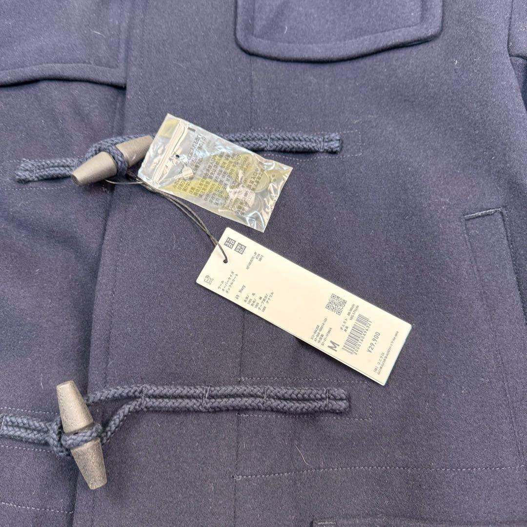 新品タグ付✨ユニクロ ジルサンダー オーバーサイズロングダッフルコート ネイビー