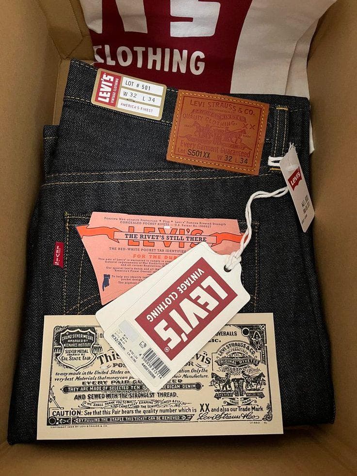 W32 L34 S501XX 1944 Levi's LVC 大戦モデル - メルカリ