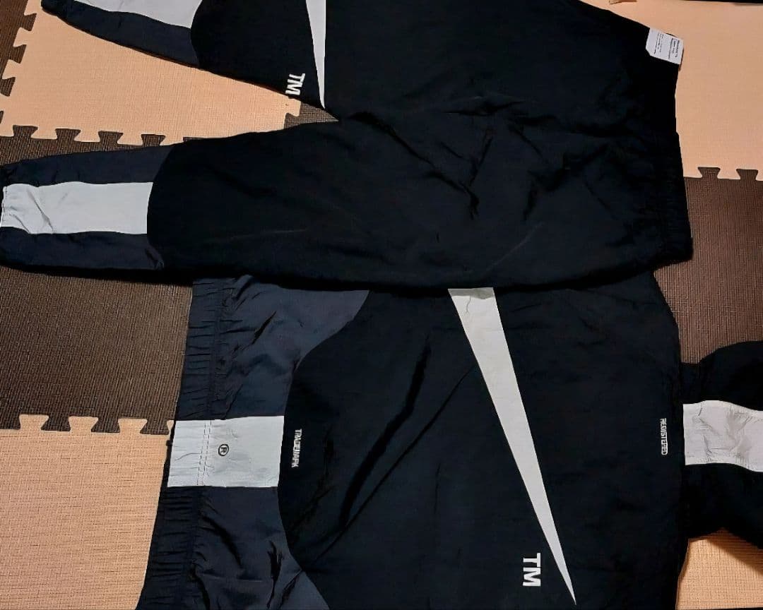 NIKE ビッグ スウッシュ ウーブン セット アップ 上下 テック フリース