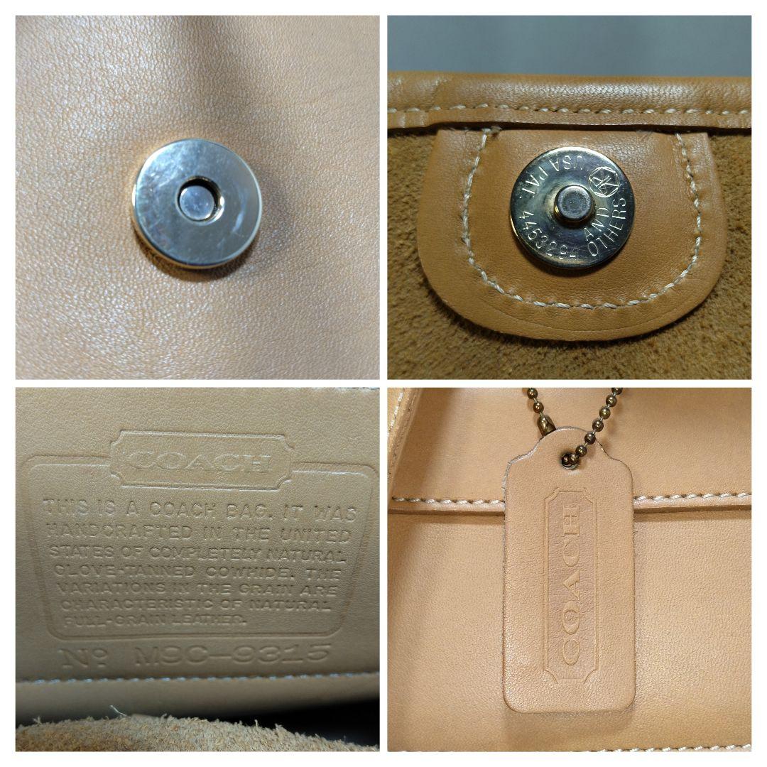 極美品 オールド コーチ ミニ リュック キャメル バックパック レザー 希少