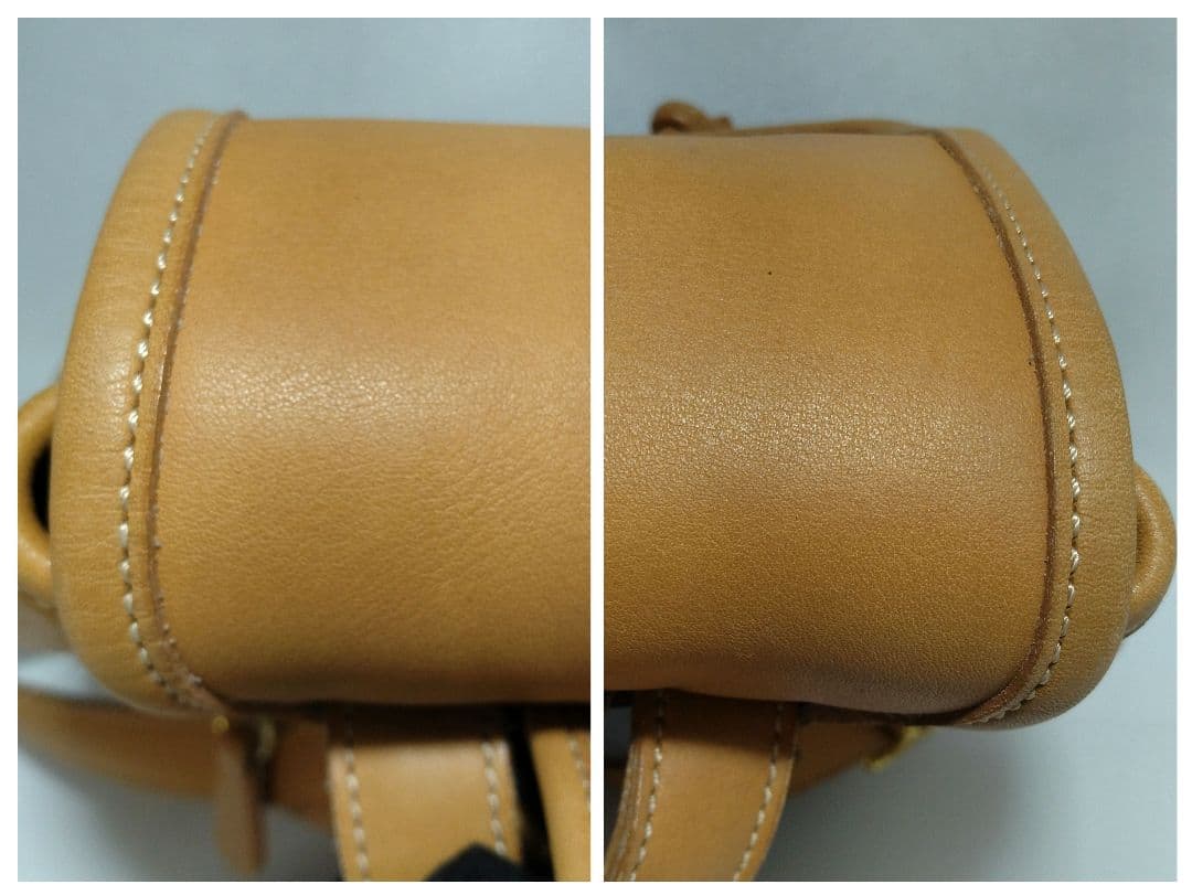 極美品 オールド コーチ ミニ リュック キャメル バックパック レザー 希少