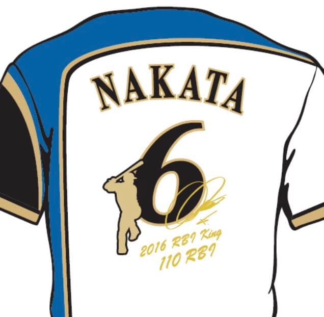 ショップ 日本ハム タイトル記念 レプリカユニフォーム 中田翔