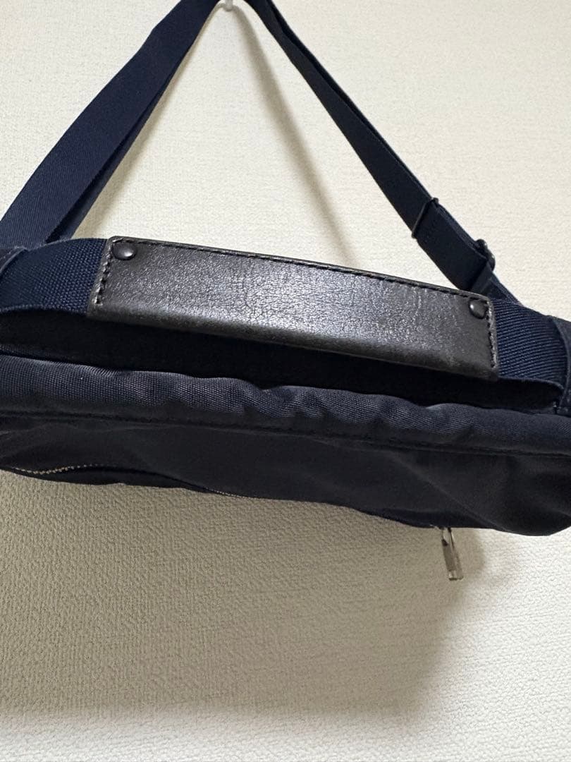 値下げ　PORTER ネイビー ショルダーバッグ