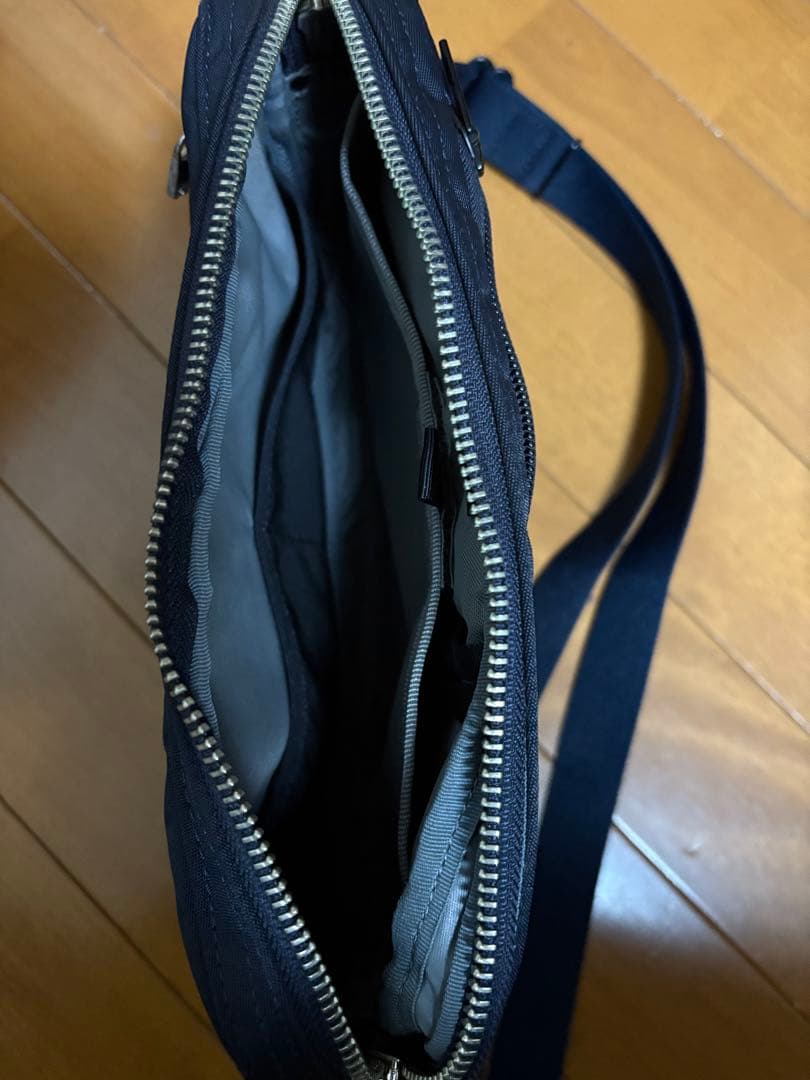 値下げ　PORTER ネイビー ショルダーバッグ