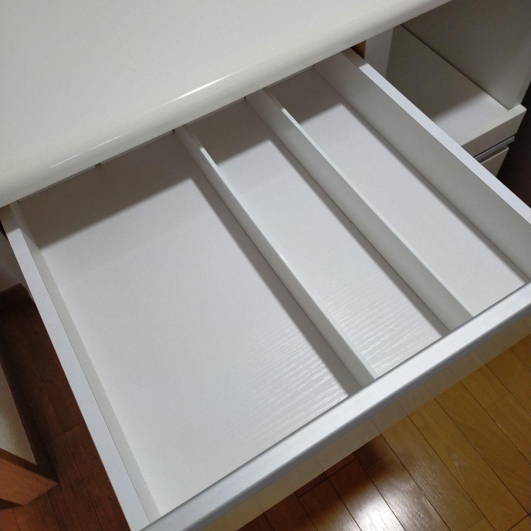 【4/8までの出品！】美品送料込み　ニトリ　キッチンボード　幅90cm　ホワイト