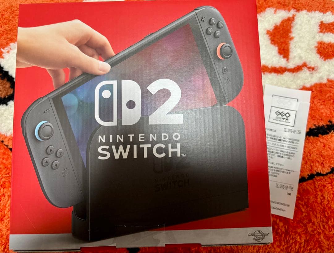 未開封 Nintendo Switch2 本体 マリオカート同梱版メーカ保証付き