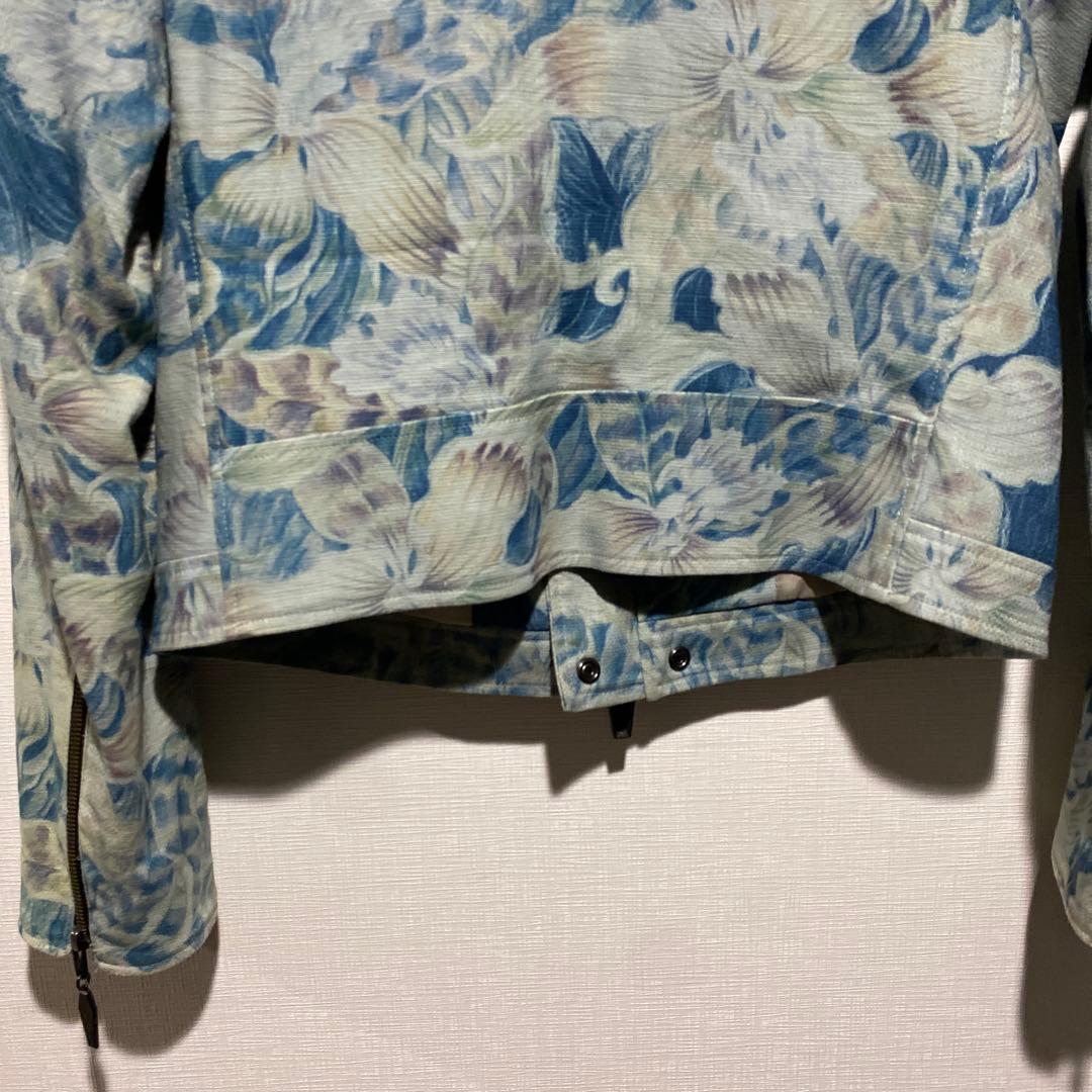 着画あり!!希少 14AW ヨウジヤマモト フラワープリント シングル