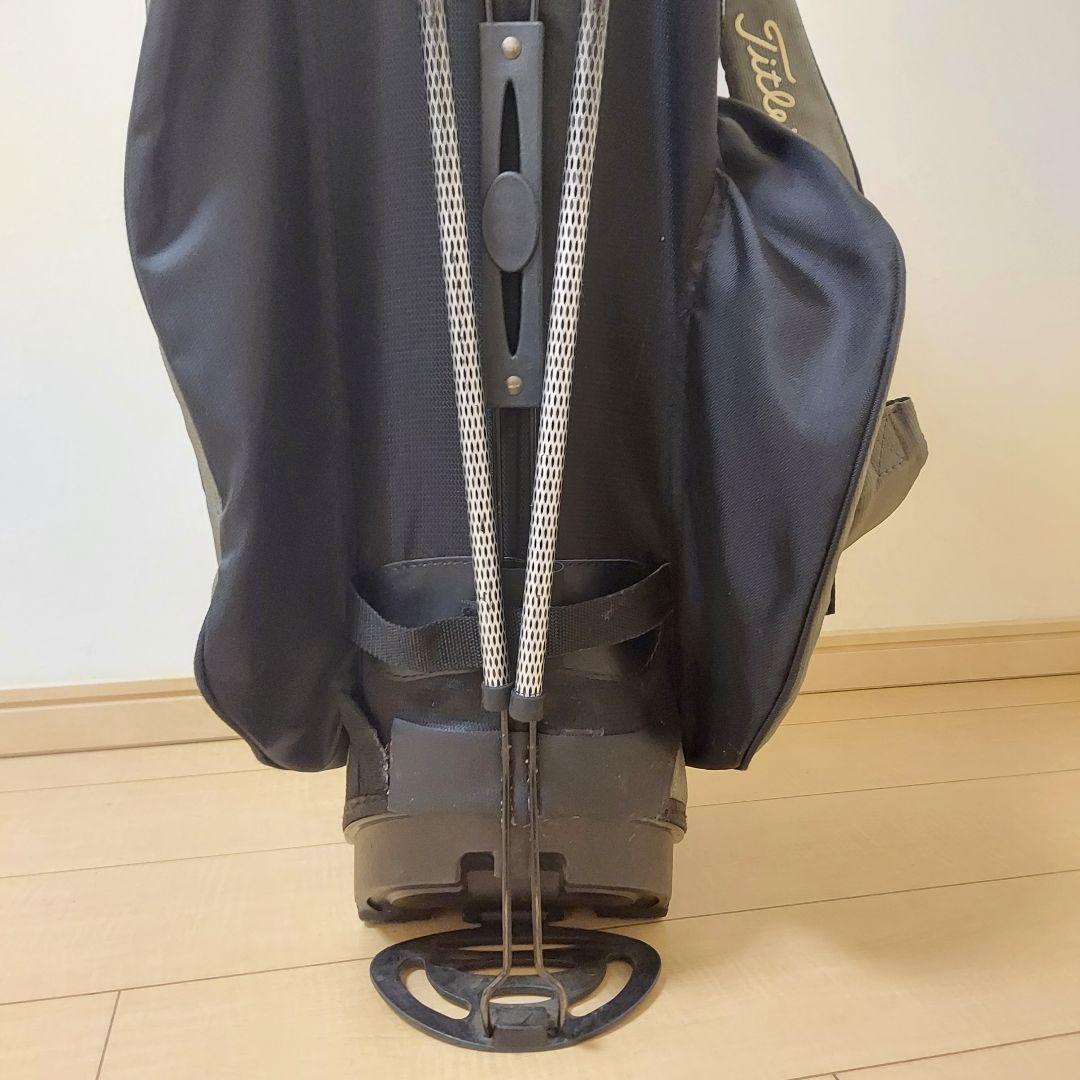 Titleist タイトリスト 軽量 キャディバック スタンド ブラック/グレー