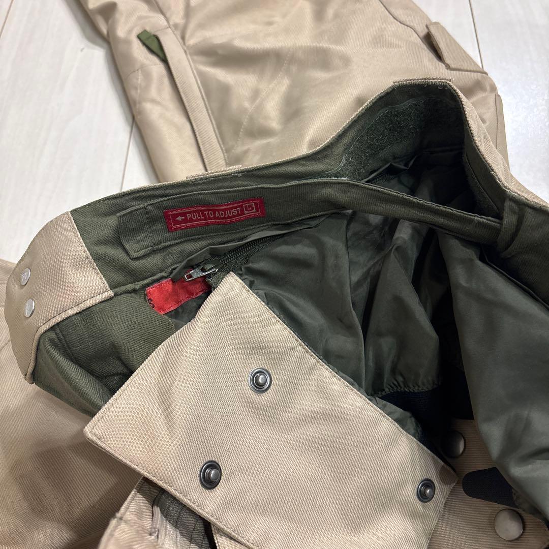 BURTON スノーボードウェア S/M マルチカラーバートン上下セット