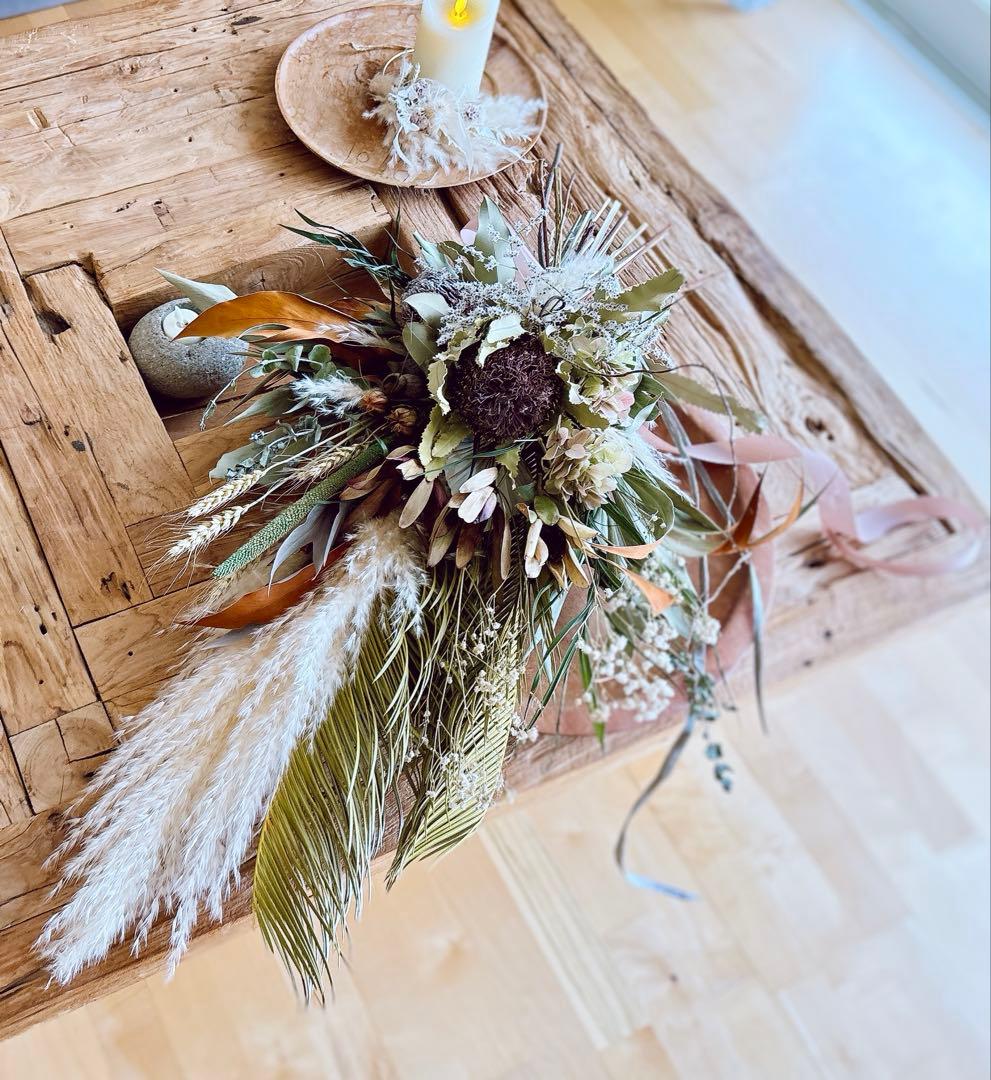 ＊　Très bon SALE中になります　＊ ドライフラワーのブーケ
