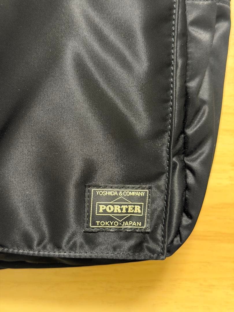 PORTER TANKER ショルダーバッグ スリングバッグ ダブルジップ XL