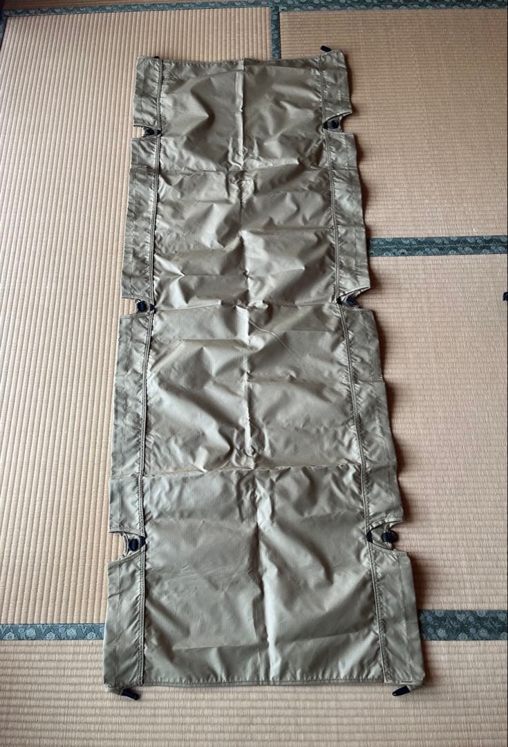 美品　WAQ 2WAY キャンプ コット タン