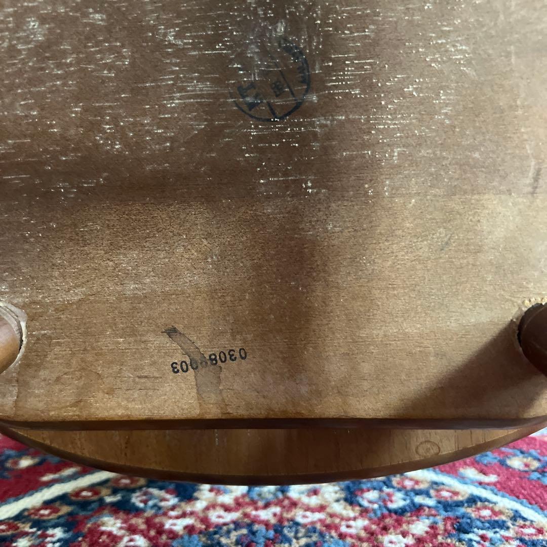 ウィンザーチェア 木製 回転チェア レトロ 回転式 ダイニングチェア ①