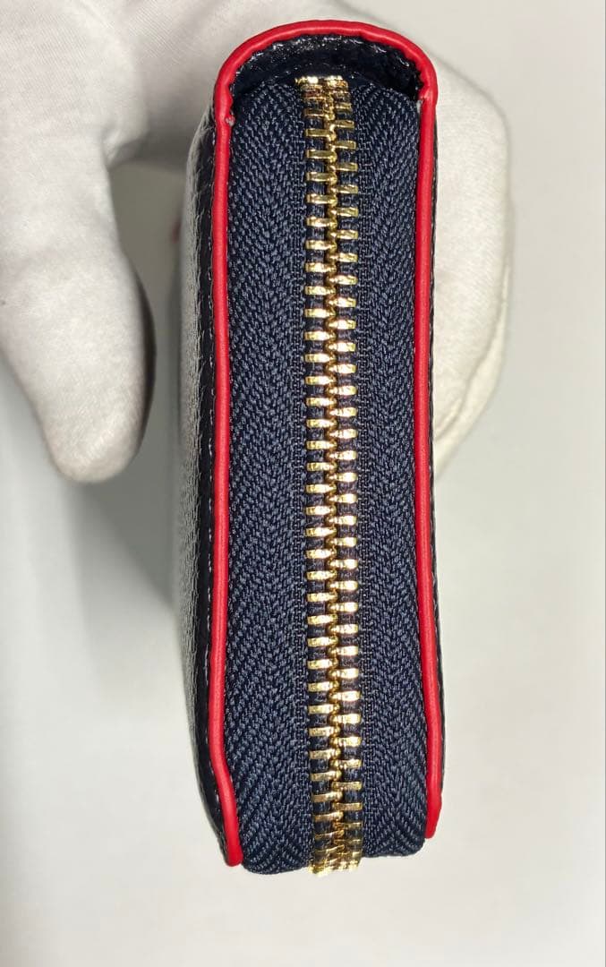 ☆希少【新品】ヴィヴィアンウエストウッド ラウンドファスナー長財布 大容量 青赤