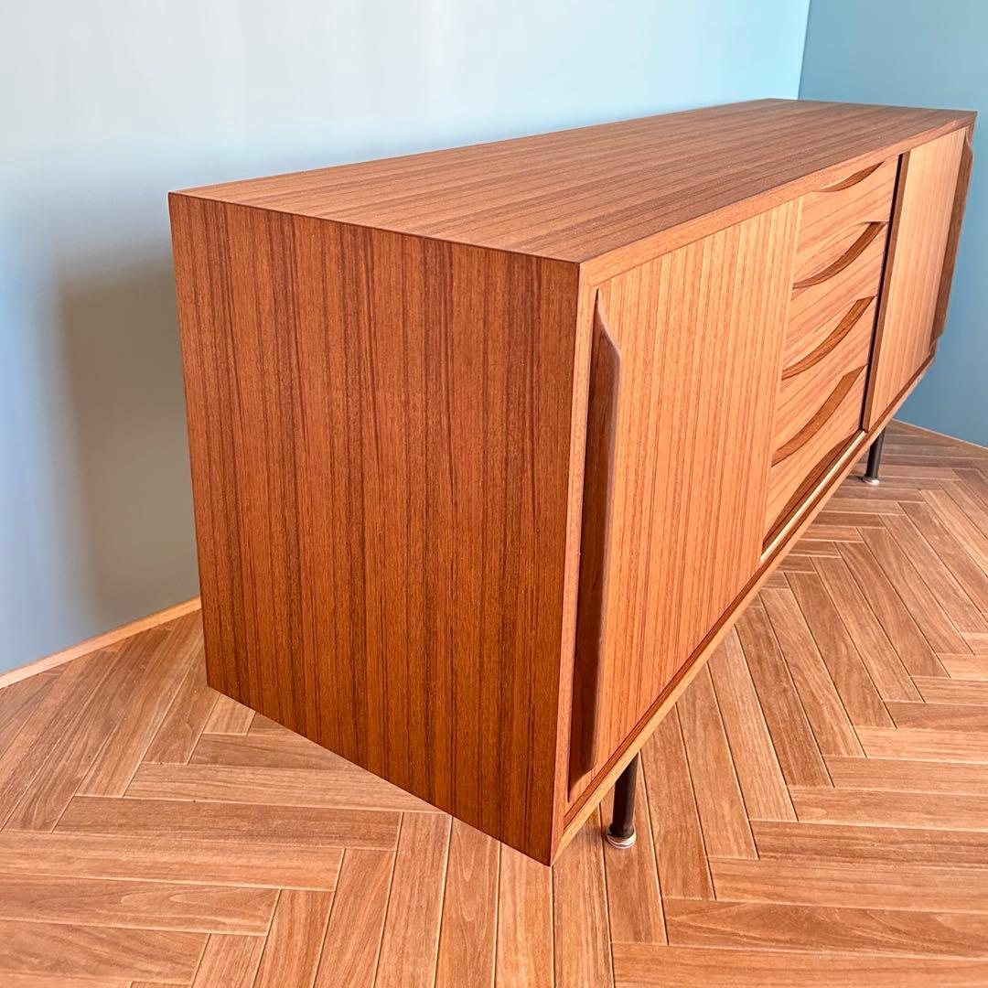 じ*☆様 チーク サイドボード チェスト 北欧 ミッドセンチュリー