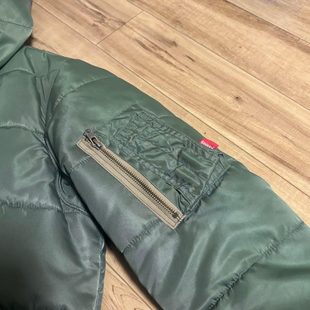 STUSSY×Schott MA-1パフィージャケット