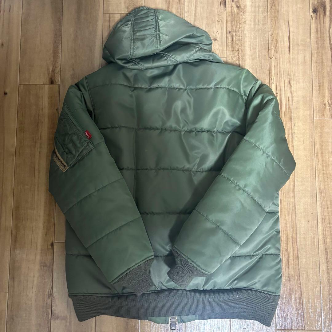 STUSSY×Schott MA-1パフィージャケット