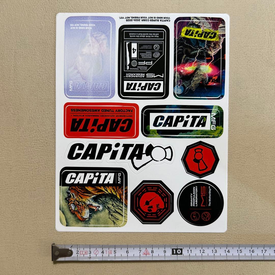 CAPITAスノーボード24/25ステッカー新品未使用 - メルカリ