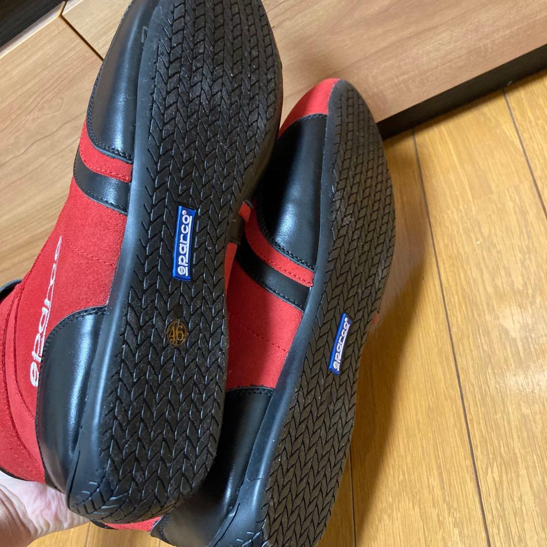 新品未使用 sparcoレーシングシューズサイズ46日本29㎝