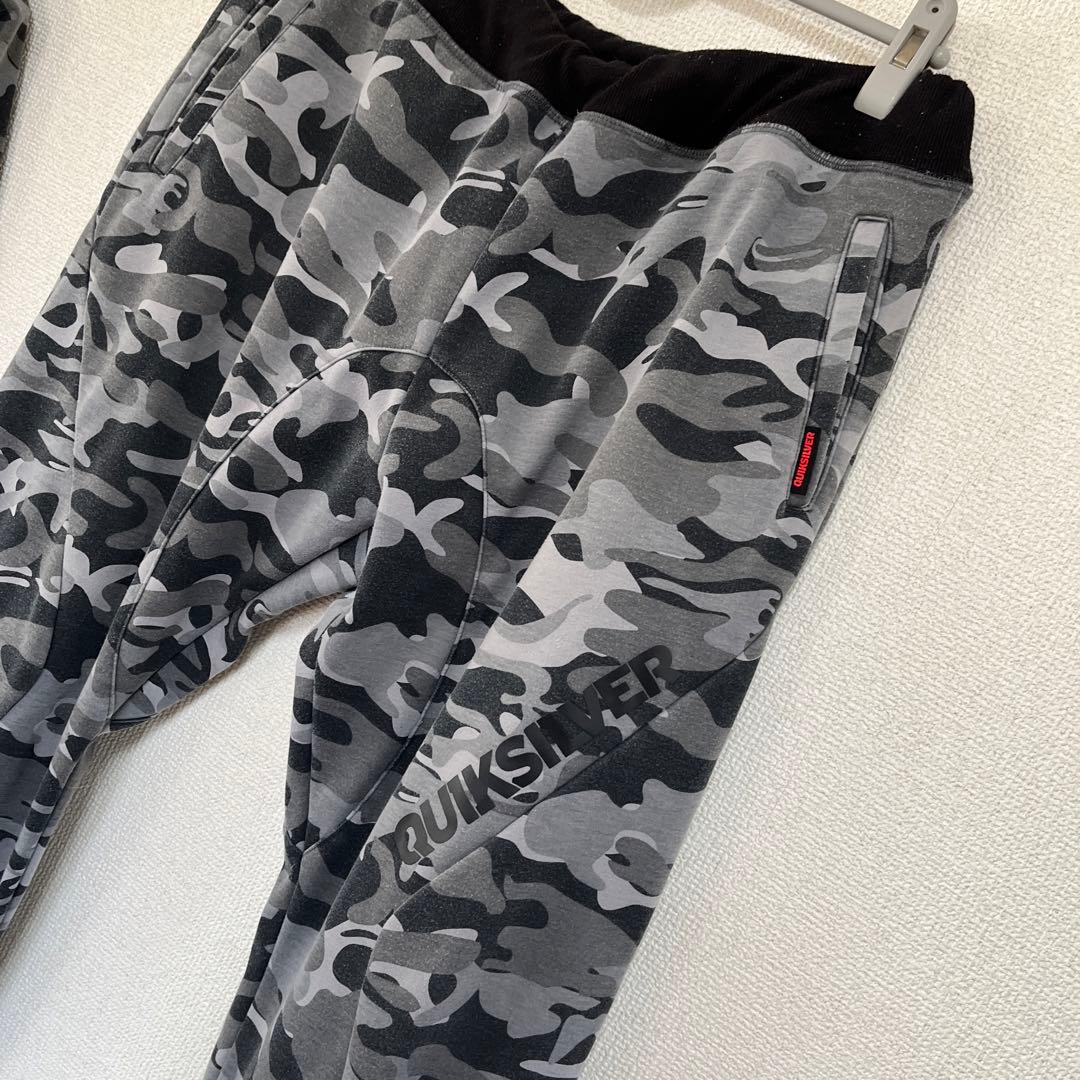 QuickSilver クイックシルバー 迷彩 セットアップ 上下 カモフラ
