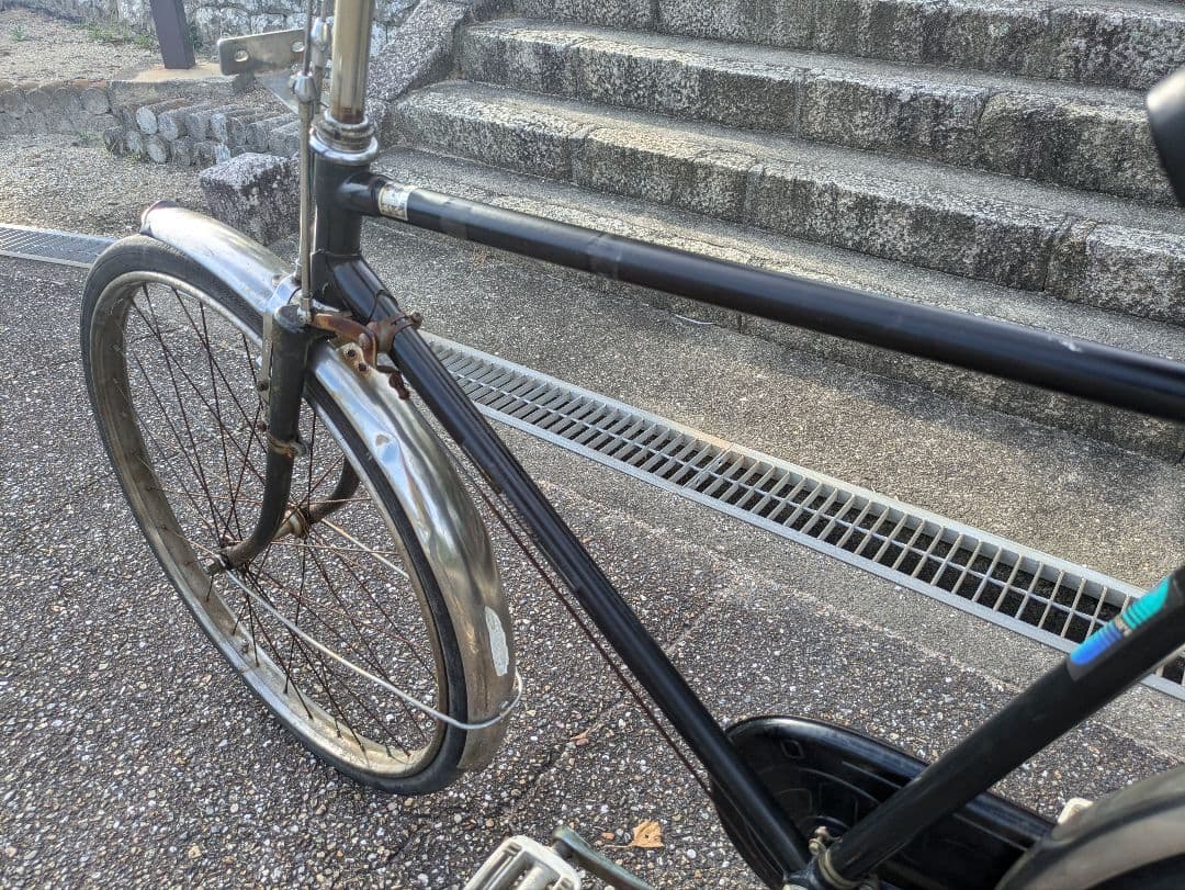 実用車 昭和 レトロ 自転車 ビンテージ ロッドブレーキ
