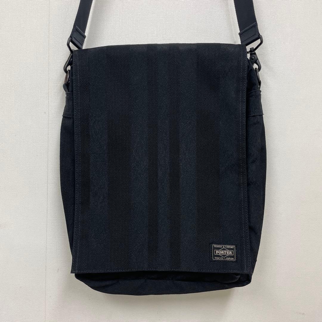吉田カバン 70周年限定 PORTER TANGO BLACK ショルダーバッグ