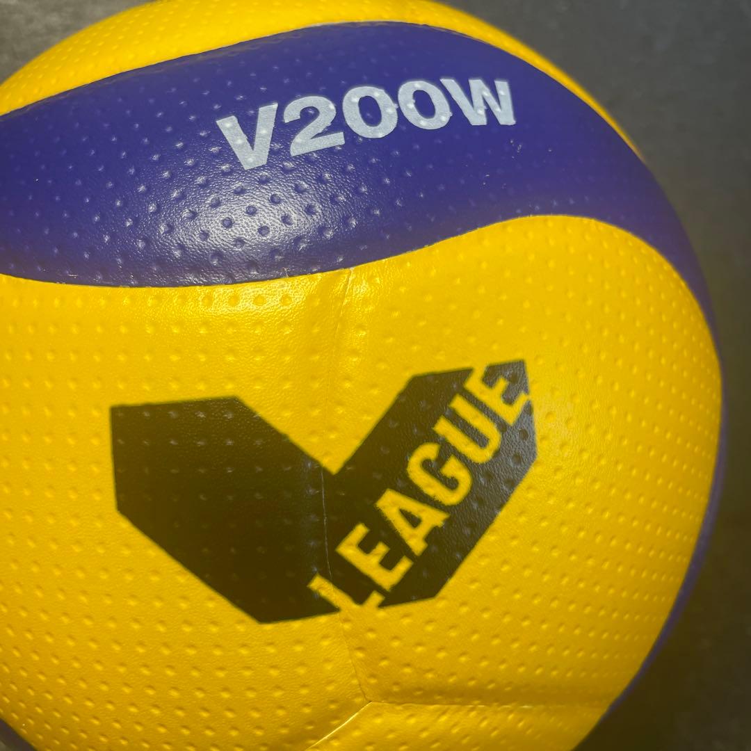 レア商品 Mikasa V200W 5号球 バレーボール 富田将馬選手サイン入り