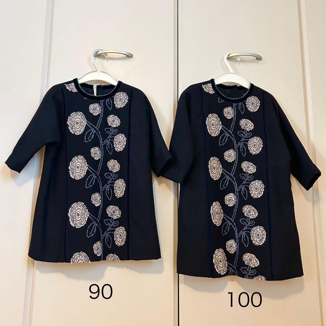 ミナペルホネン セレモニードレス 100cm - メルカリ