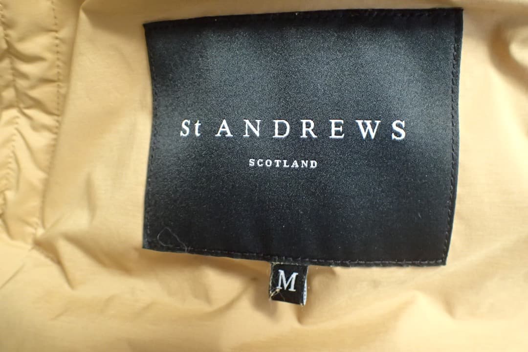 セントアンドリュース 中綿ジャケット　ブルゾン　レディース　サイズM