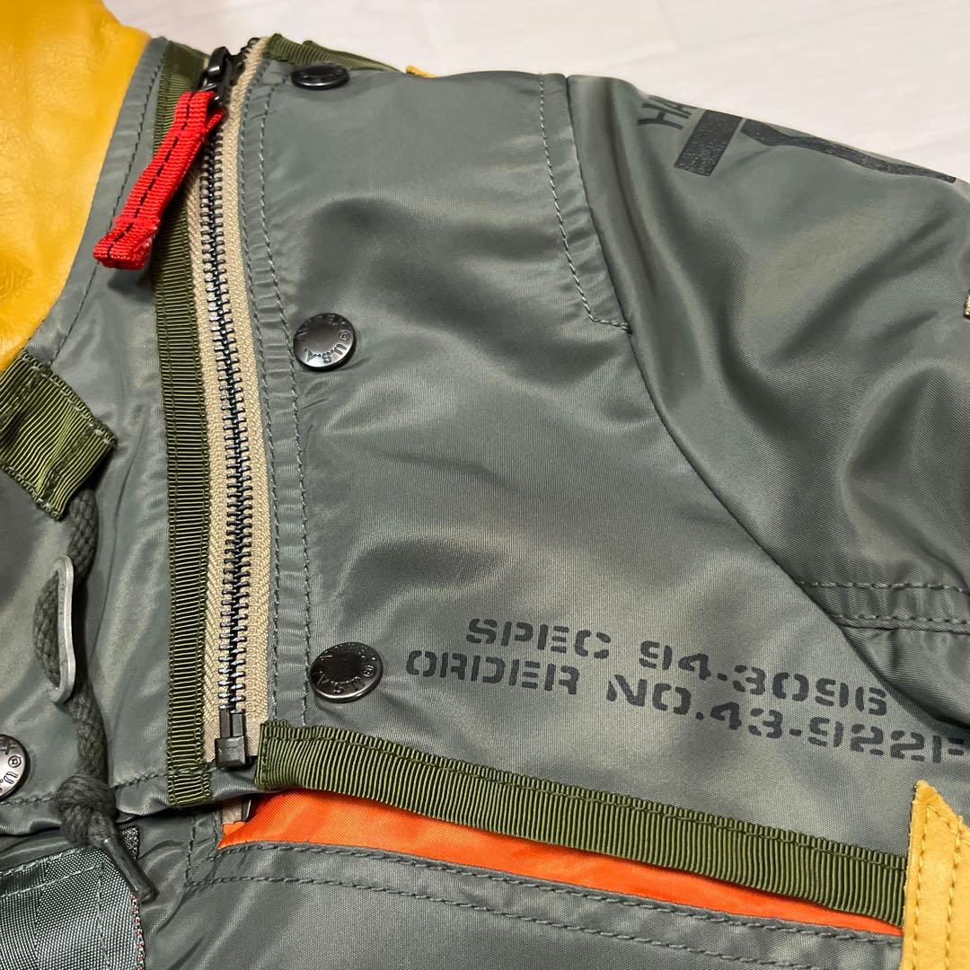 たらAVlREX MA-1REMODEX MARK2ジャケット