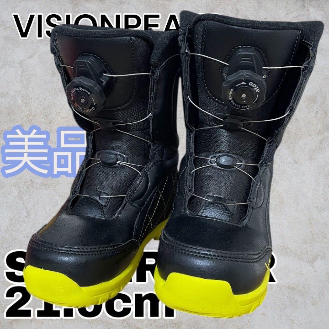 美品VISION PEAKS スノーボードブーツ 21.0cm