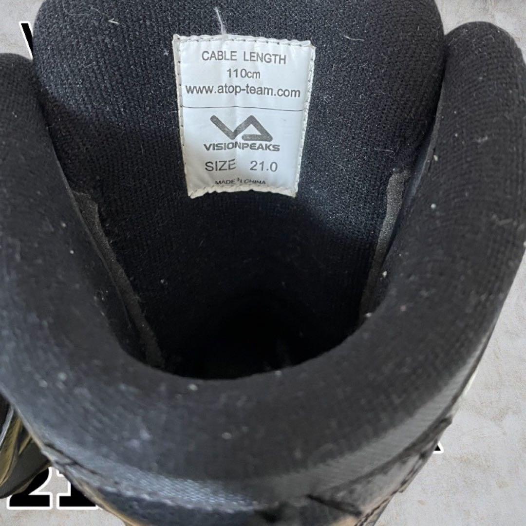 美品VISION PEAKS スノーボードブーツ 21.0cm