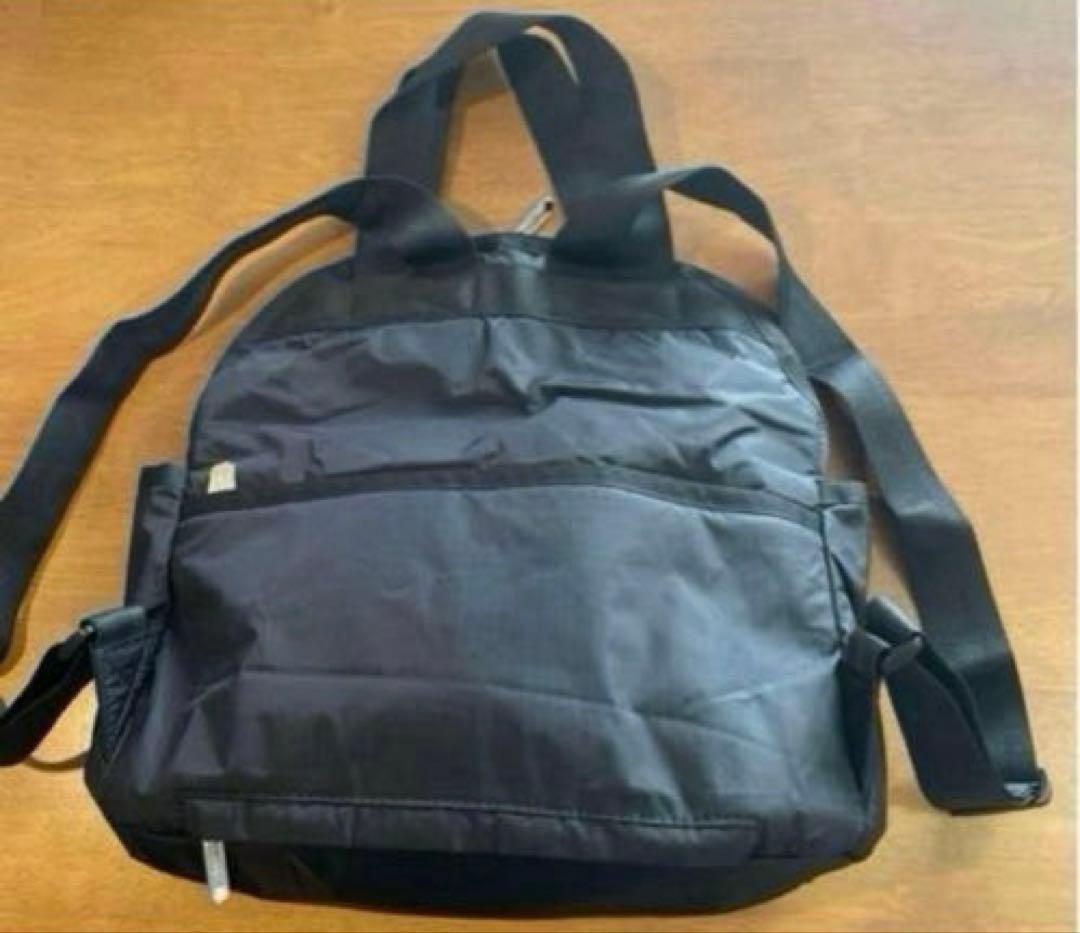 【新品】LeSportsac バックパック　リュック　黒