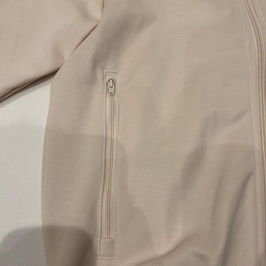 極美品✨adidasトラックジャケット 刺繍 ベージュ×モカブラウン 山本彩着用