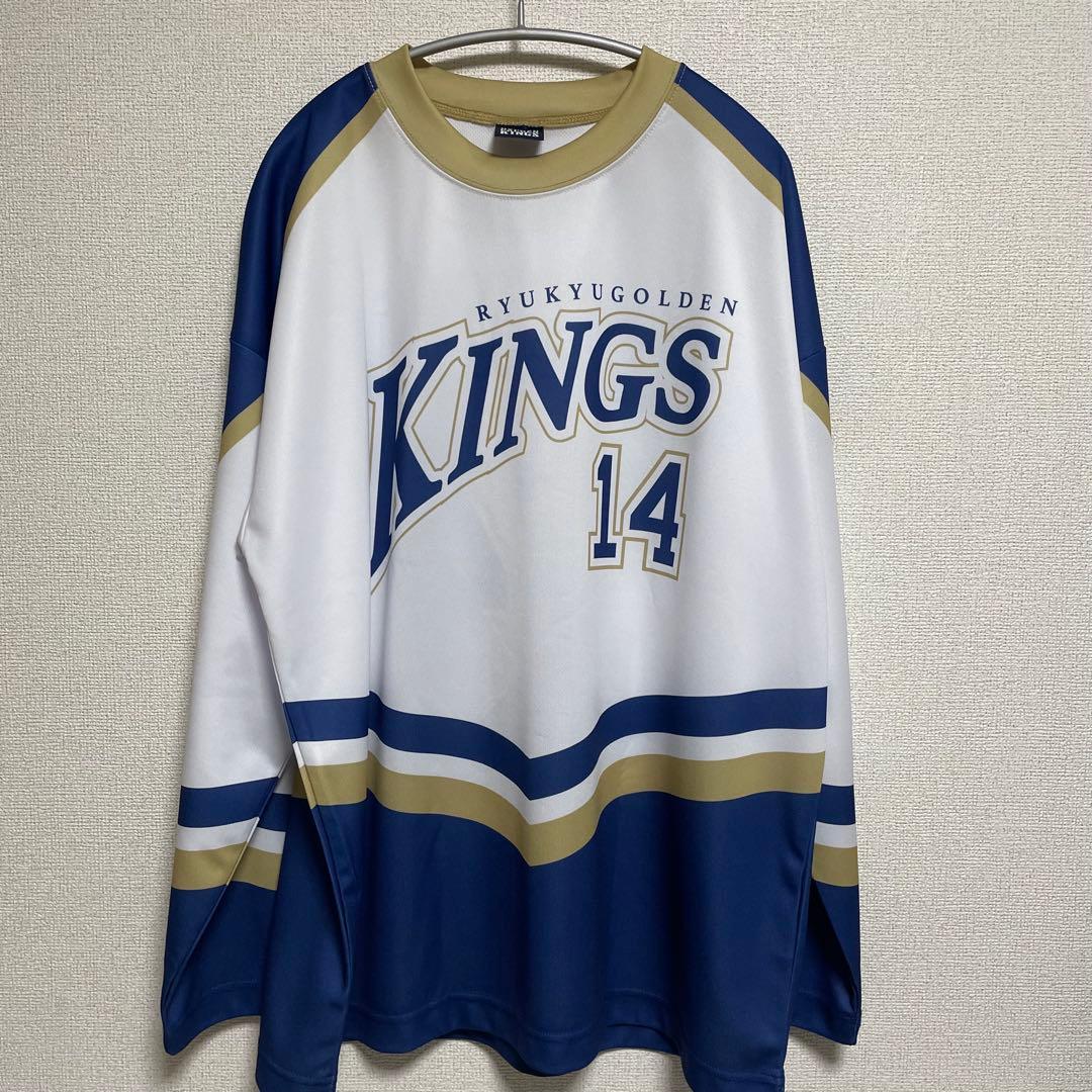 琉球ゴールデンキングス ホッケーシャツ Lサイズ 美品 - メルカリ