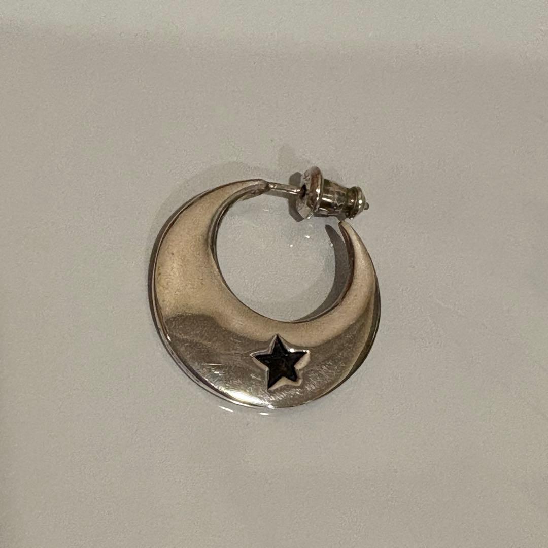 CALEE 八木勇征着用ピアス　MOON ROLL SILVER PIERCE