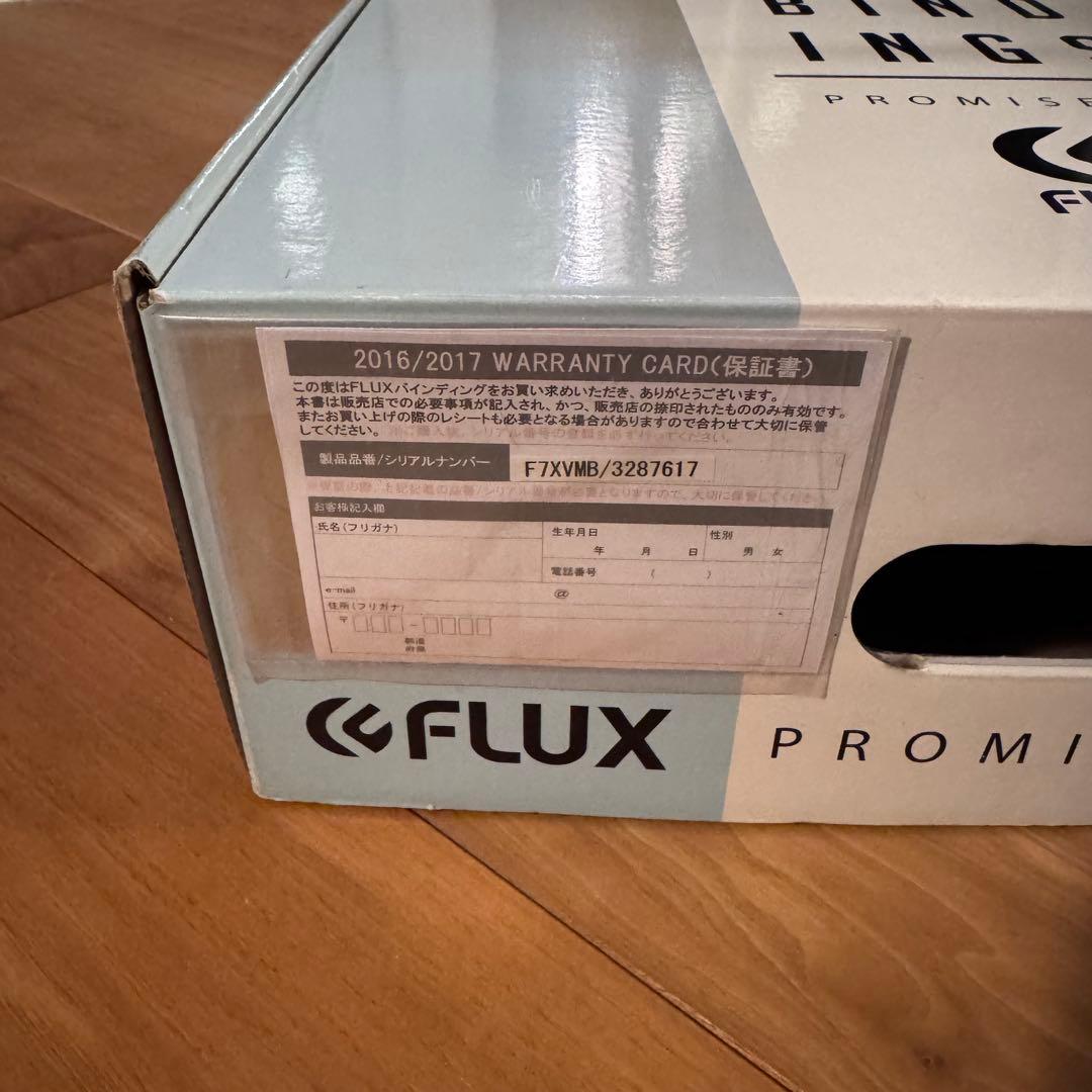 FLUX バインディング XV 【M】16-17モデル