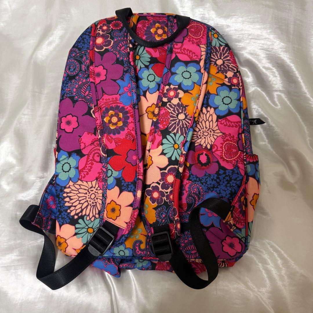 【極美品】レア Vera Bradleyフラワープリント リュック バックパック