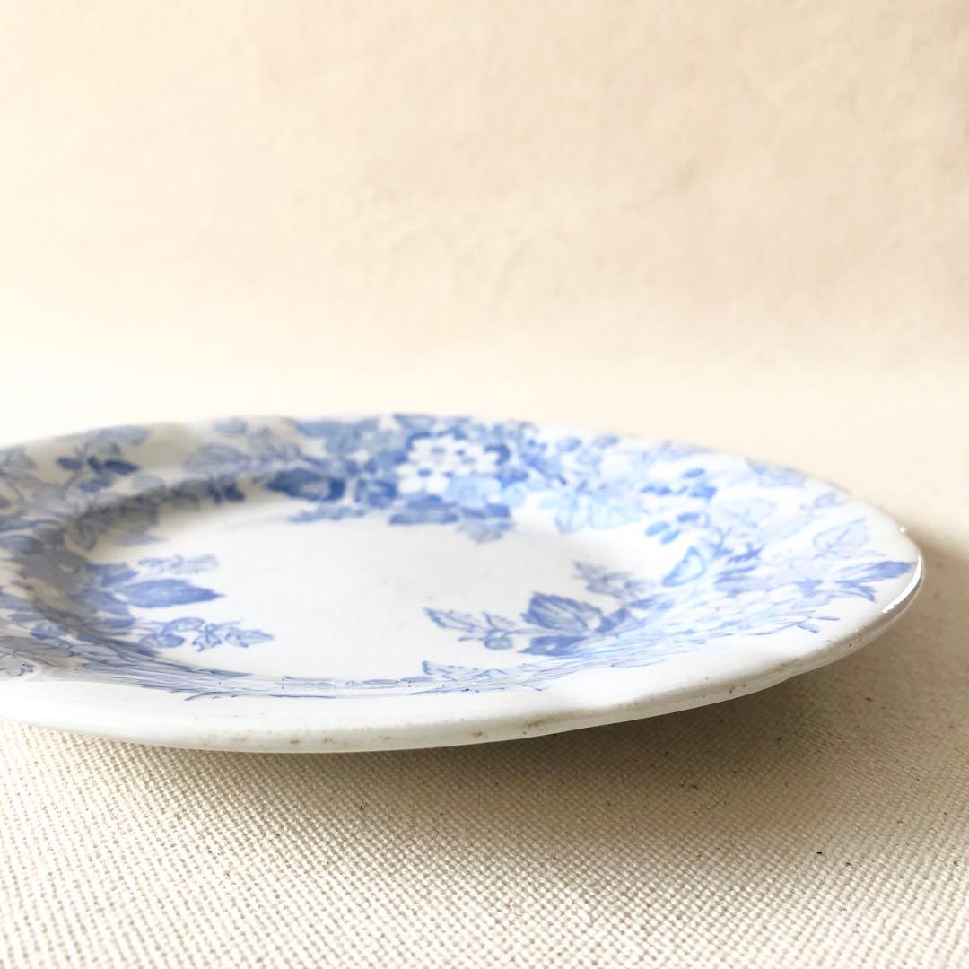 ★1900年代初期 フランス　サルグミンヌ《RUBIA》デザートプレート　希少