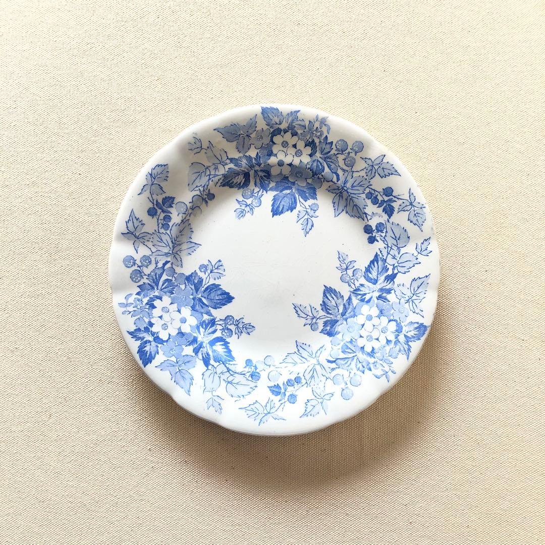 ★1900年代初期 フランス　サルグミンヌ《RUBIA》デザートプレート　希少