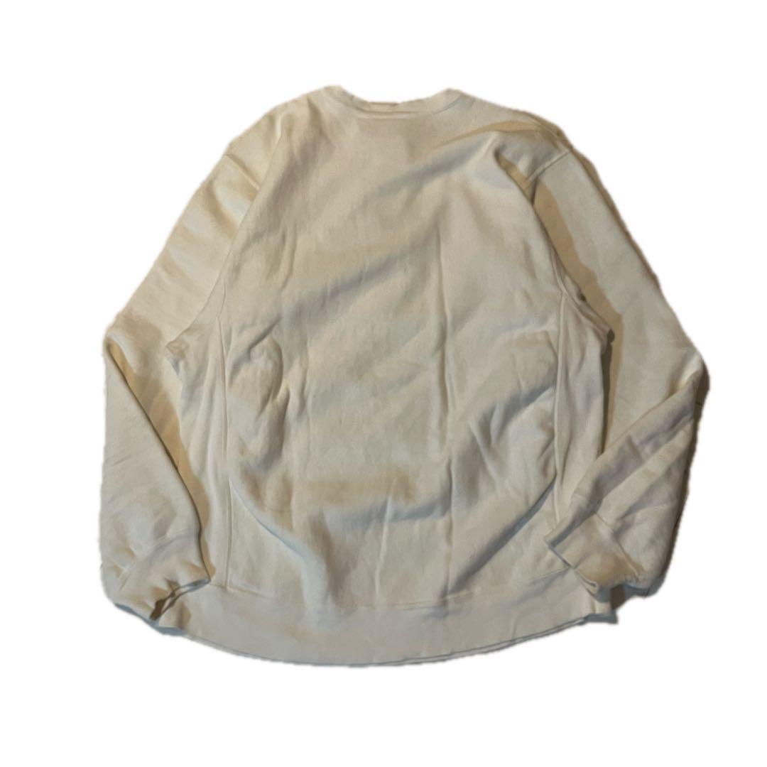 ど*ん様 80s/champion/L/リバース/ハーフ/スナップ/無地/レア/