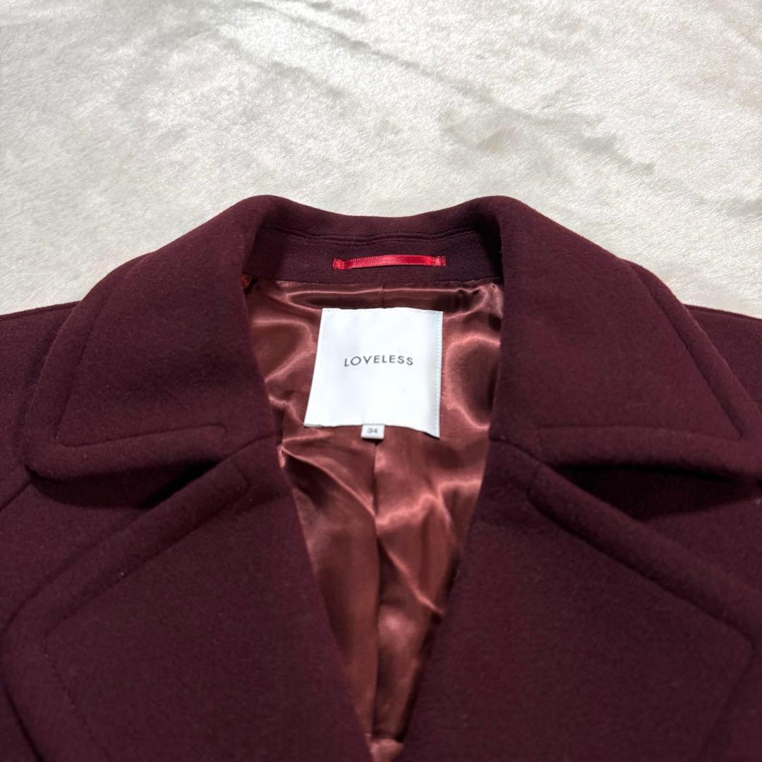 【未使用級】LOVELESS チェスターコート 中村アン着用