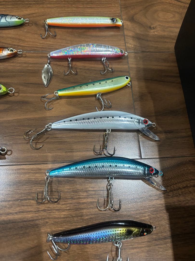 各メーカールアーまとめ売り39点セット‼️タックルBOX付き