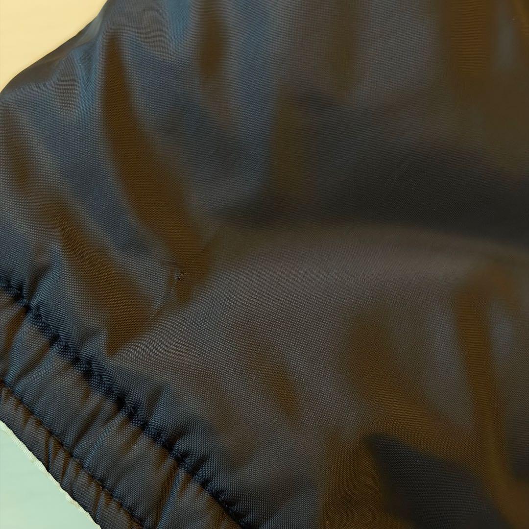 45R ナイロンダウンコート　ロングコート　フェザー　ベルトあり　日本製　紺　S