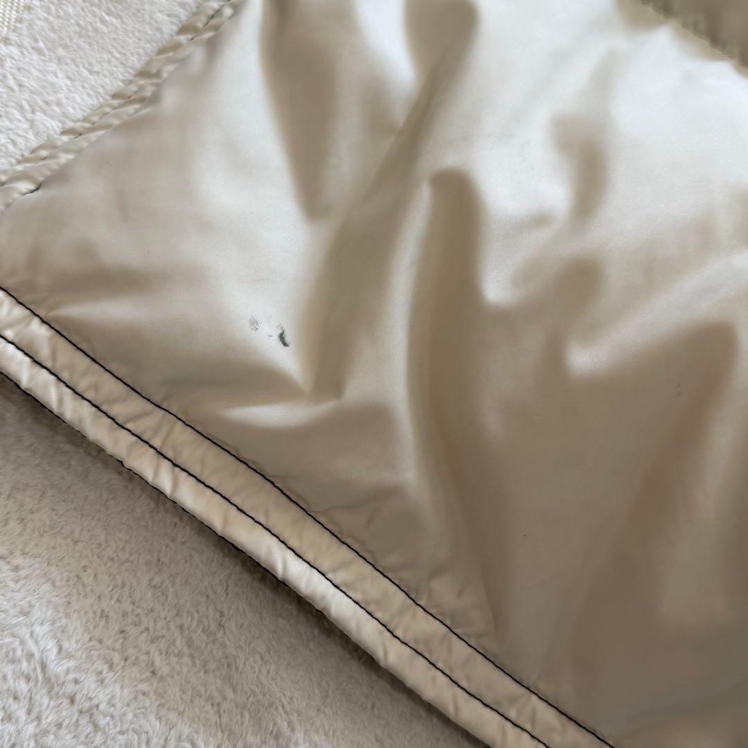 45R ナイロンダウンコート　ロングコート　フェザー　ベルトあり　日本製　紺　S