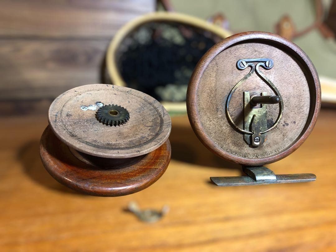 レア　Nottingham reel ノッティンガムリール　フライリール　⑨